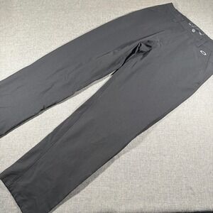 Oakley Chino Pants Mens 32x32 Black Technical Stretch 421248A 001